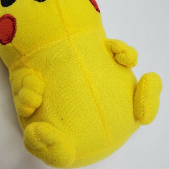 Pokemon Pikachu 7" Toy Factory Plush Stuffed Animal Small Yellow Fan Fun Happy - Picture 2 of 7